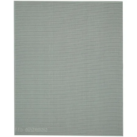 8'x10' Rectangle Ribbed Solid Area Rug